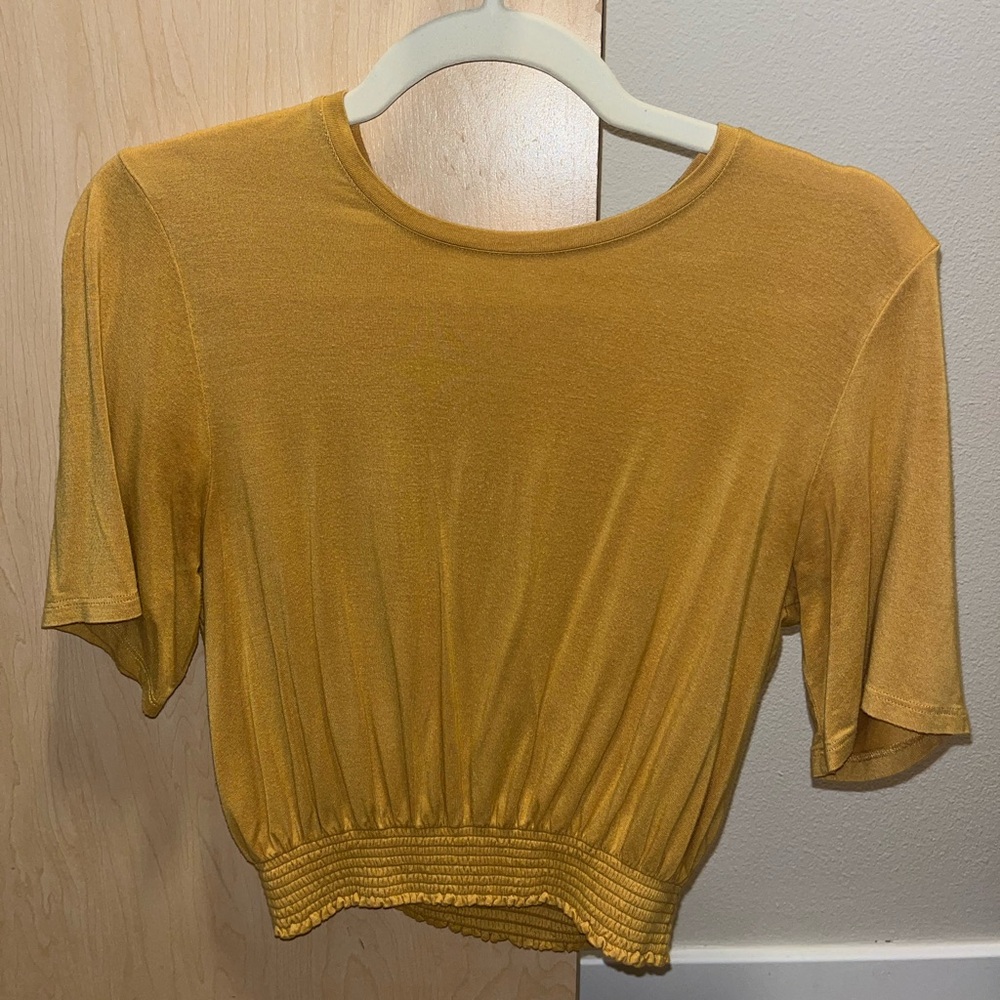 Babaton Golden Yellow Top